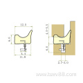 Custom Pu Door Seal Adhesive Foam Seal Strip Pu Foam Rubber Sealing Weather Strip for Wooden